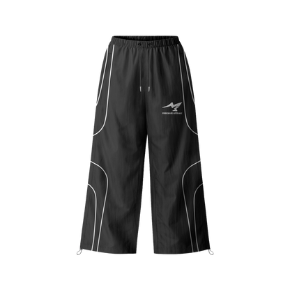Noir Velocity Tracksuit Set (Black)
